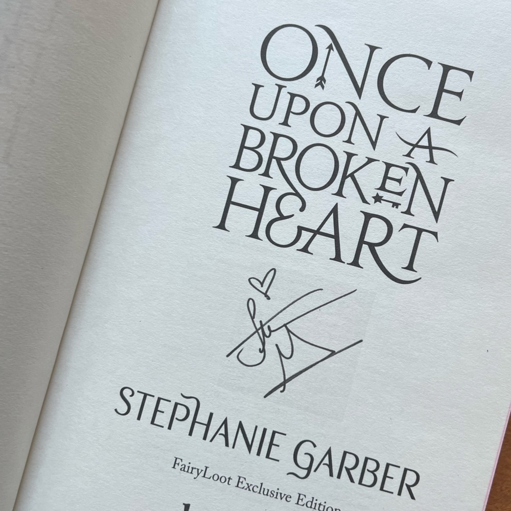 Fairyloot Editions of Once Upon a Broken Heart - Picture 5 of 10